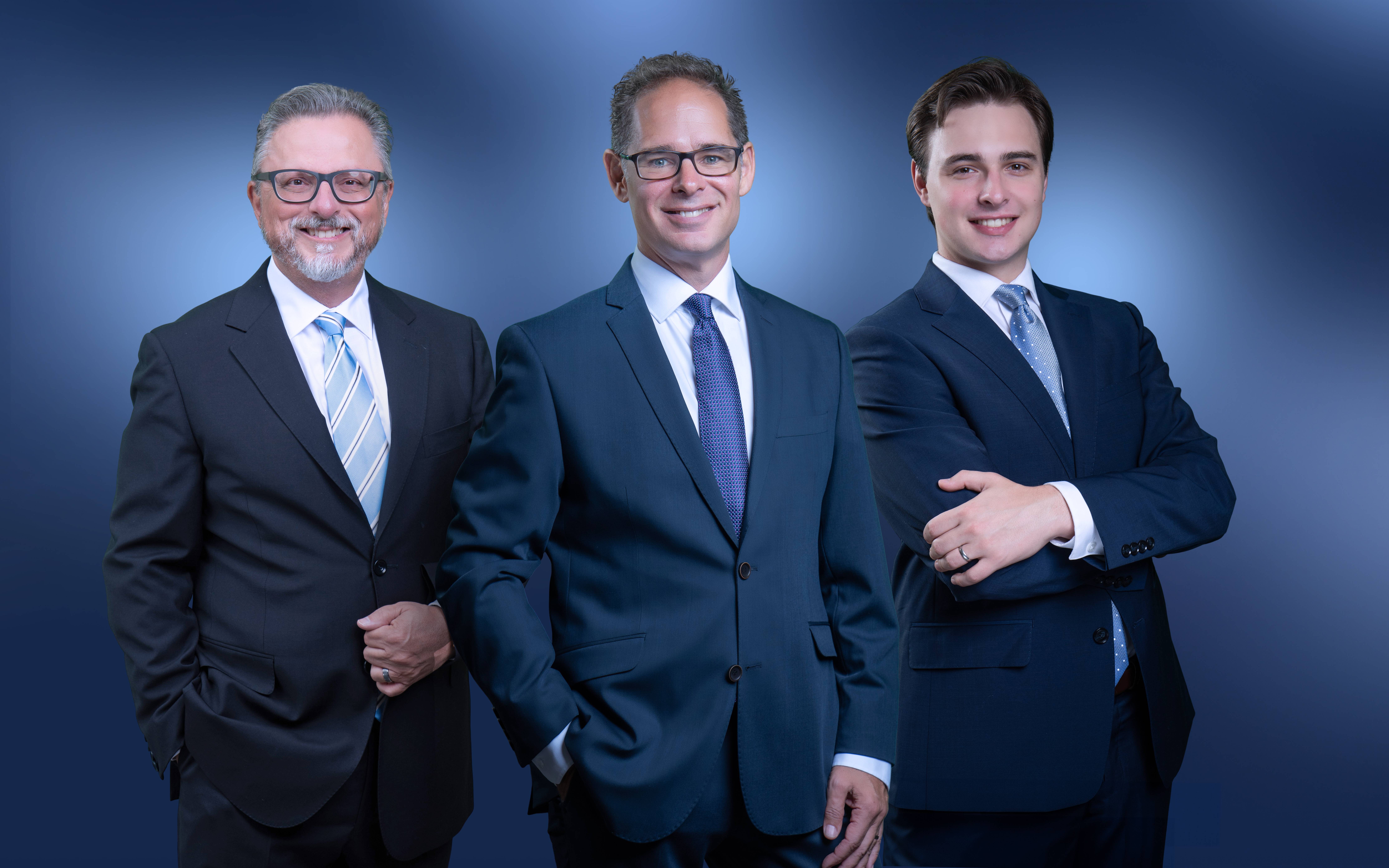 group photo of Paul, Graz, and Joseph